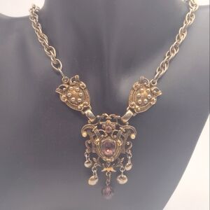 Vintage 60s Renaissance Revival Necklace